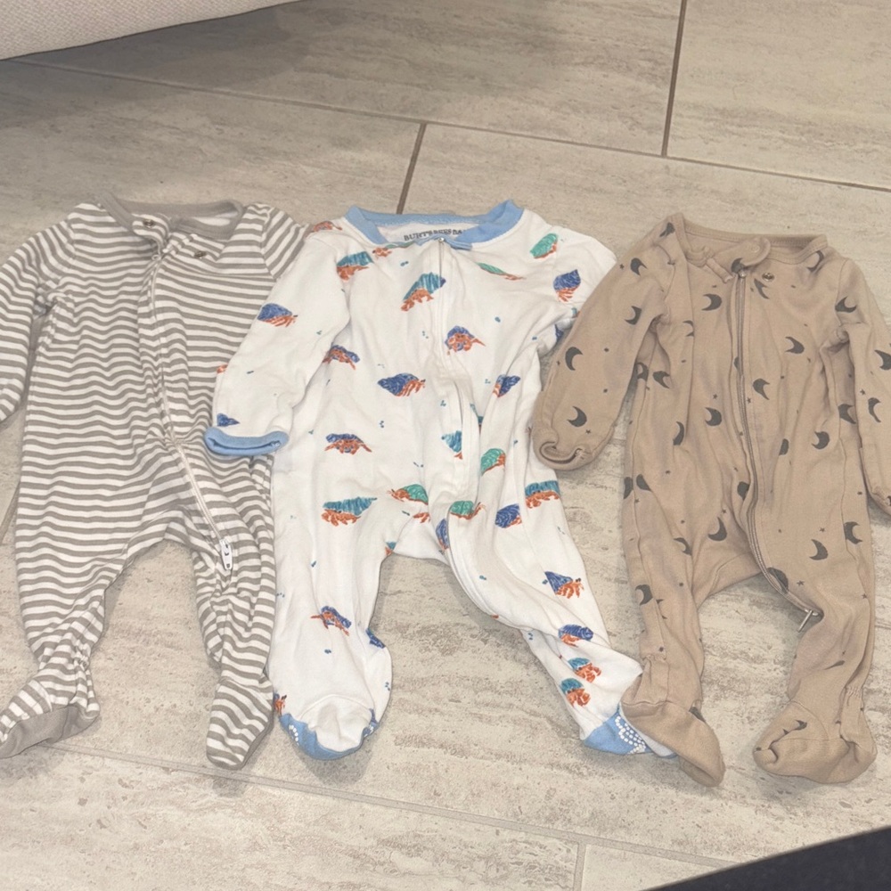 3 Footed Zipper Sleeper Pajamas